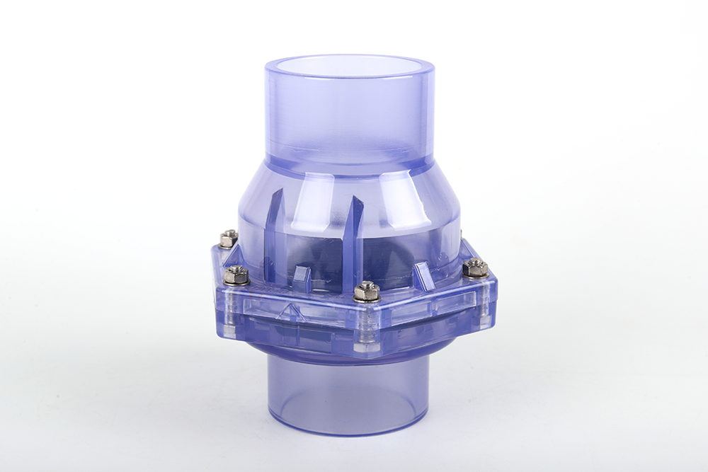 连城透明翻板式止回阀